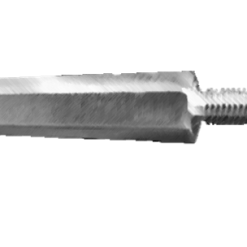 六角棒 片側おねじ付き