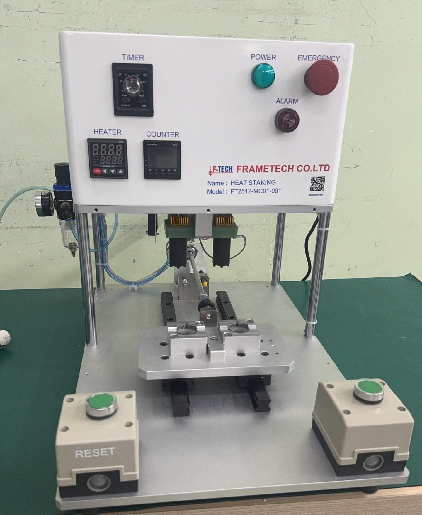 Heat Staking Machine - Frame Tech